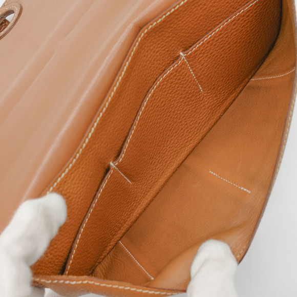 HERMES Brown Leather Wallet - Picture 13 of 16